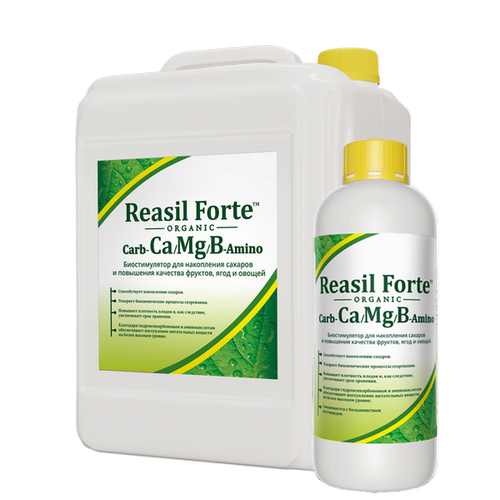 Reasil Forte Ca/Mg/B-Amino Жидкое комплексное удобрение для повышения качества и накопления сахаров, 10л